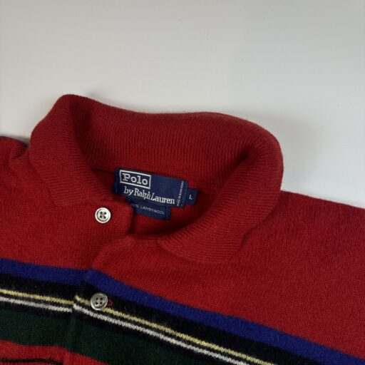 Ralph Lauren csíkos gyapjú pulóver