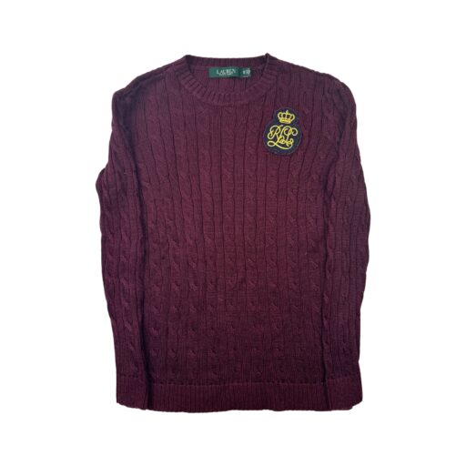 Ralph Lauren női cable knit pulóver
