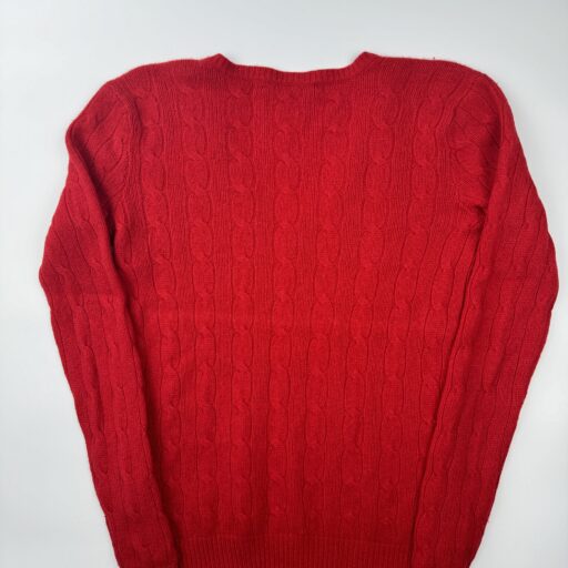Ralph Lauren női v-nyakú gyapjú pulóver