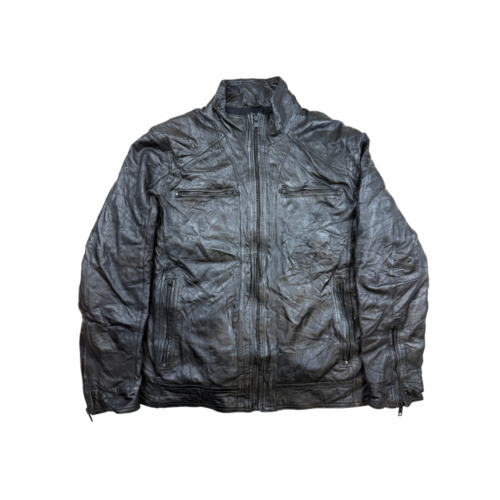 Black rivet bőrdzseki