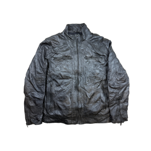 Black rivet bőrdzseki